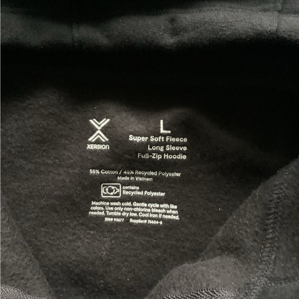 Xersion Full Zip Hoodie Sz L - Picture 7 of 7